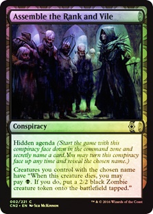 Assemble the Rank and Vile