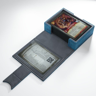 Deck Box KEYFORGE BLUE DECK BOOK Porta Mazzo