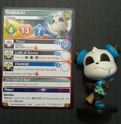 Krosmaster Arena Collection Serie 2 Mali Buh 17/32 Statuetta Carta Codice