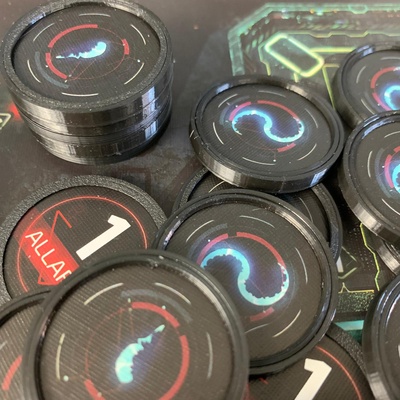 Nemesis: Capsula per Protezione Token 3D Coin Capsule