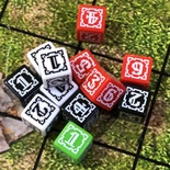 One Card Dungeon: Set di Dadi Custom