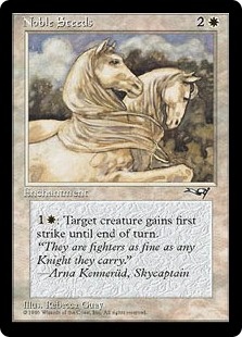 Noble Steeds (Close-Up)