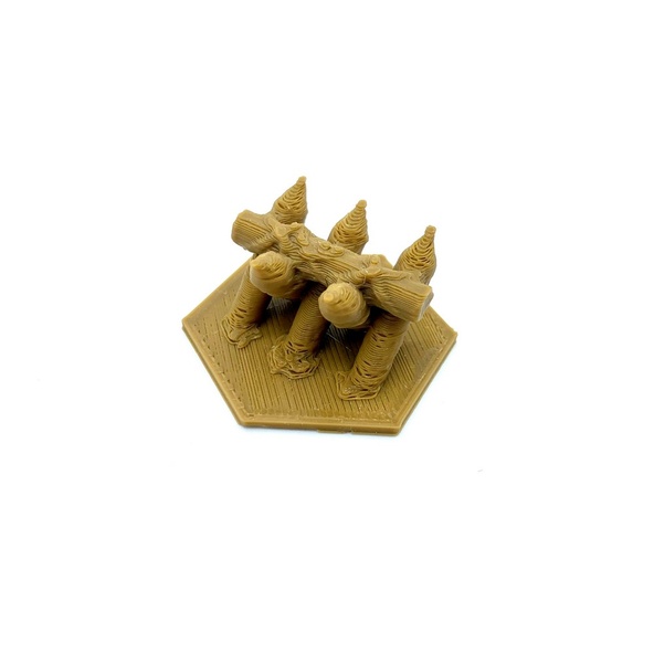 Gloomhaven: Barricata Piccola 3D immagine 1