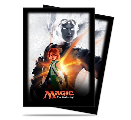 80 Deck Protector Sleeves Ultra Pro Magic ORIGINS Chandra Nalaar  V4 Bustine Protettive Buste