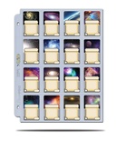 16 Pocket Pages Ultra Pro PLATINUM SERIES CLEAR Trasparente Fogli X-Wing