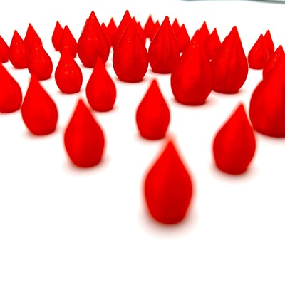 Sleeping Gods: Set 48x Token Salute 3D