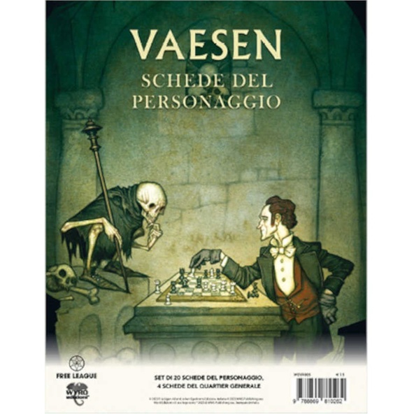 Vaesen - Set di Schede del Personaggio immagine 1