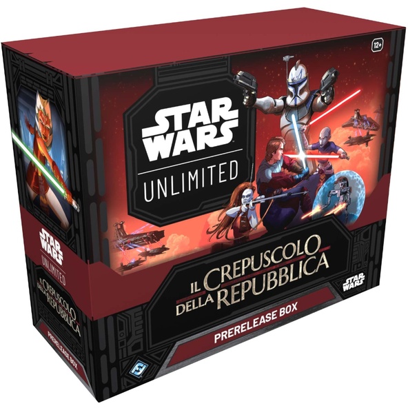 Star Wars Unlimited - Crepuscolo della Repubblica: Prerelease Box immagine 1