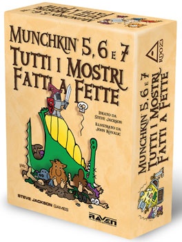 Munchkin: 5, 6 e 7 Tutti i Mostri Fatti a Fette
