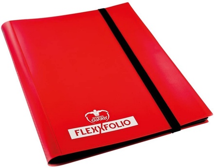 Album  4 tasche Ultimate Guard 4 POCKET FLEXXFOLIO  Red Rosso 20 pagine