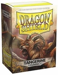 100 Sleeves Dragon Shield Standard CLASSIC TANGERINE Bustine Protettive Mandarino