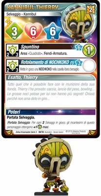 Krosmaster Arena Collection Serie 3: KANNIBUL THIERRY 04/16 Statuetta Miniatura