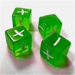 Fate - Set di Dadi (Verde)