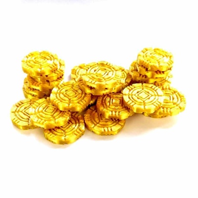 Le Rovine Perdute di Arnak: Set 54x Monete e Token Bussola  Deluxe