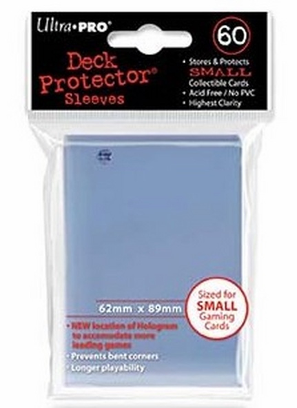 60 Sleeves Ultra Pro Small GLOSS LIGHT BLUE Bustine Protettive Celeste immagine 1