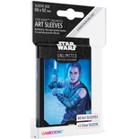 60+1 Sleeves Gamegenic 66x92 Star Wars Unlimited ART SLEEVES REY Bustine Protettive