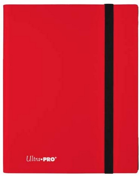 Album Eclipse 9 Pocket Pro Binder ULTRA PRO Apple Red 360 Carte immagine 1