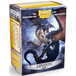 100 Sleeves Dragon Shield Magic STANDARD DRAXIS ART Bustine Protettive