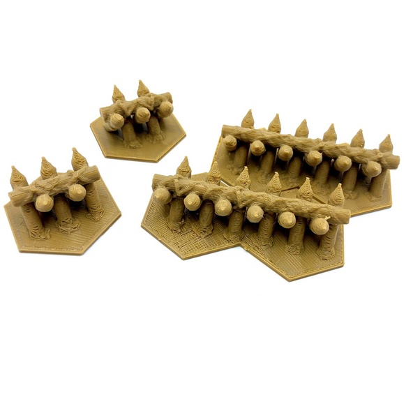 Gloomhaven: Barricata Piccola 3D immagine 3