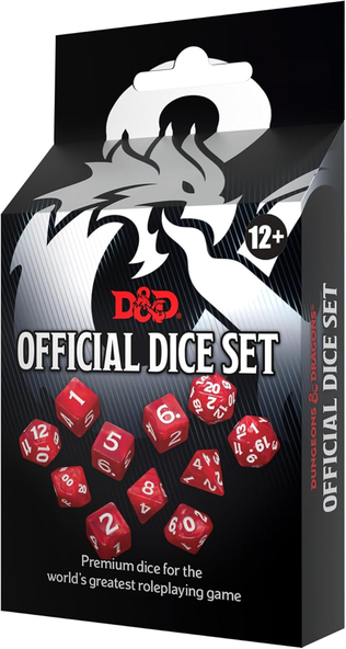 D&D Official Dice Set immagine 1