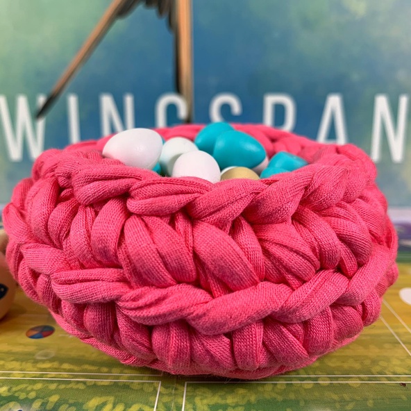 Wingspan : Cestino Nido Grande Bird Nests Deluxe Handmade immagine 3