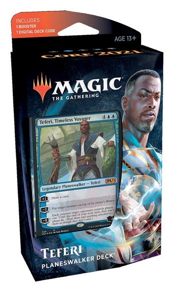 Mazzo Magic Planeswalker TEFERI Set Base 2021 Italiano Deck immagine 1