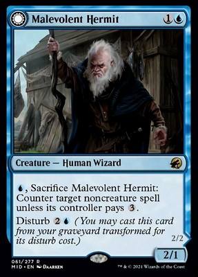 Malevolent Hermit // Benevolent Geist
