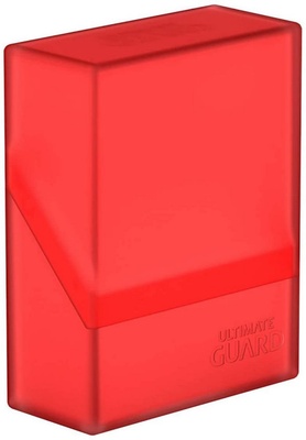 Deck Case BOULDER 40+ Ultimate Guard Magic Ruby - Rosso Porta Mazzo