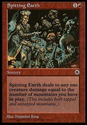 Spitting Earth