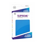 80 Sleeves Ultimate Guard SUPREME UX STANDARD Blue Bustine Protettive Blu