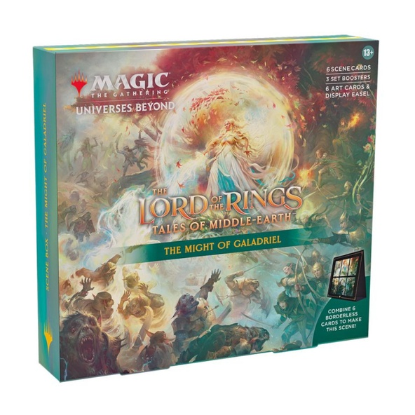 Universes Beyond - The Lord of the Rings: Tales of Middle-earth - Scene Box - The Might of Galadriel immagine 1