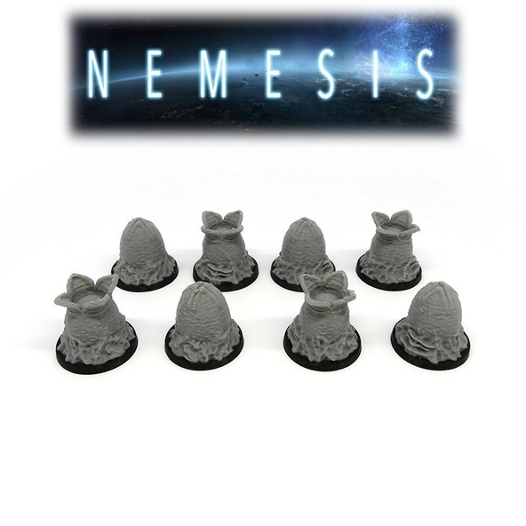 Nemesis: 8x Uova Aliene Deluxe 3D Eggs immagine 1