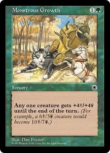 Monstrous Growth (No flavor text)
