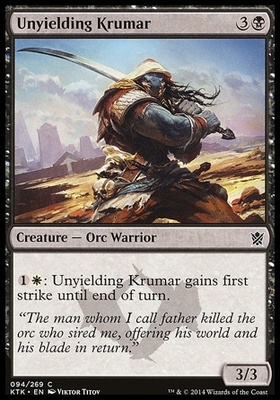 Unyielding Krumar