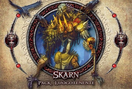 DESCENT Pack Luogotenente : SKARN Miniatura Gioco da Tavolo in Italiano Mini Luogotenenti