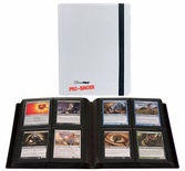 Album Ultra Pro PRO BINDER WHITE Bianco Raccoglitore 4 Tasche 20 Pagine