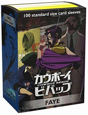 100 Sleeves Dragon Shield Magic COWBOY BEBOP FAYE Bustine Protettive