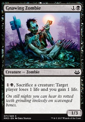 Gnawing Zombie