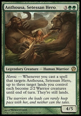 Anthousa, Setessan Hero