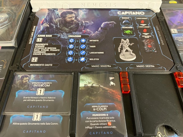 NEMESIS : Scheda del Personaggio 3D Character Dashboard immagine 3