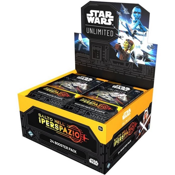 Star Wars Unlimited - Salto nell'Iperspazio: Box da 24 Booster Pack immagine 1