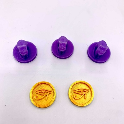 Ankh: Set Gatti e Gettoni