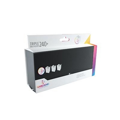 Deck Box TRIPLE DECK HOLDER 240+ BLACK Porta Mazzo