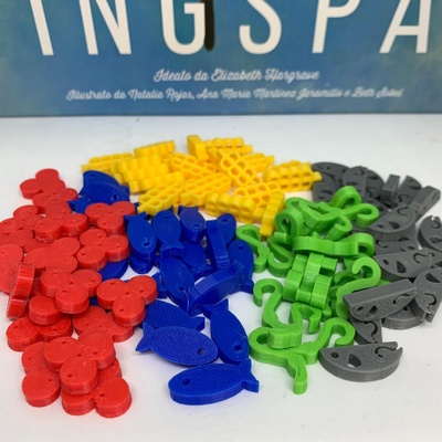 Wingspan: 105x Token Cibo Deluxe 3D