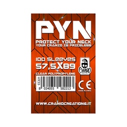 100 Sleeves PYN 57,5x89 Bustine Protettive x Giochi da Tavolo