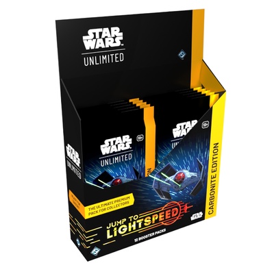 Star Wars Unlimited - Jump to Lightspeed: Carbonite Booster Box INGLESE