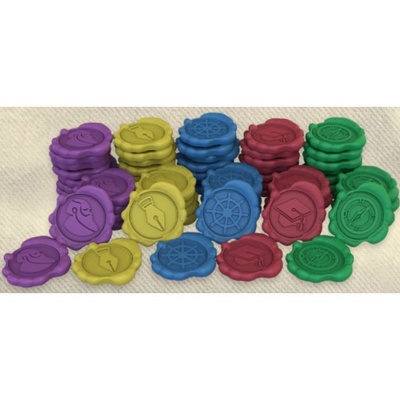 Darwin’s Journey: Wax Seals Set + Drawstring Bag