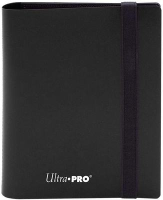 Album Ultra Pro ECLIPSE PRO BINDER JET BLACK Raccoglitore 2 Tasche 20 Pagine Ultra Pro
