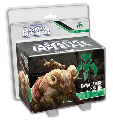 STAR WARS ASSALTO IMPERIALE : CAVALCATORE DI BANTHA Pack Nemico Miniatura Espansione Italiano