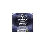 100 Sleeves Gamma X GANIMEDE 80X80 Bustine Protettive